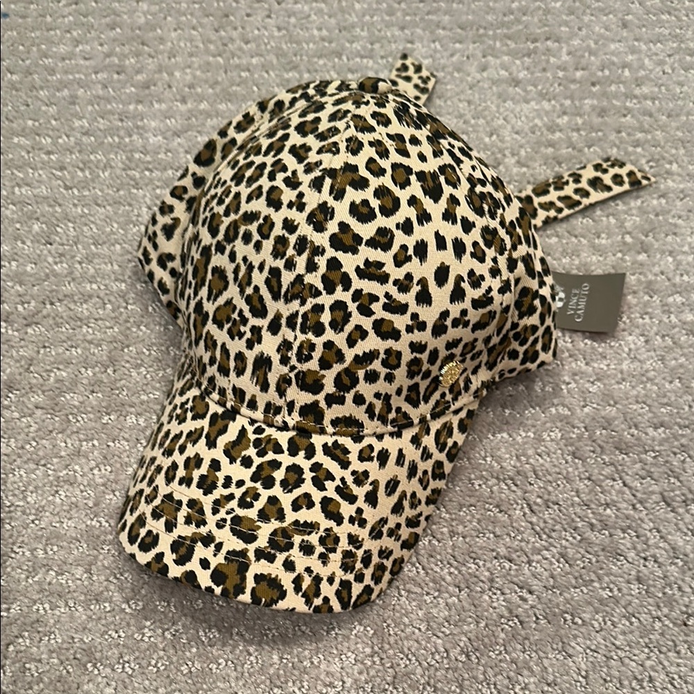 NWT Leopard Print Cap